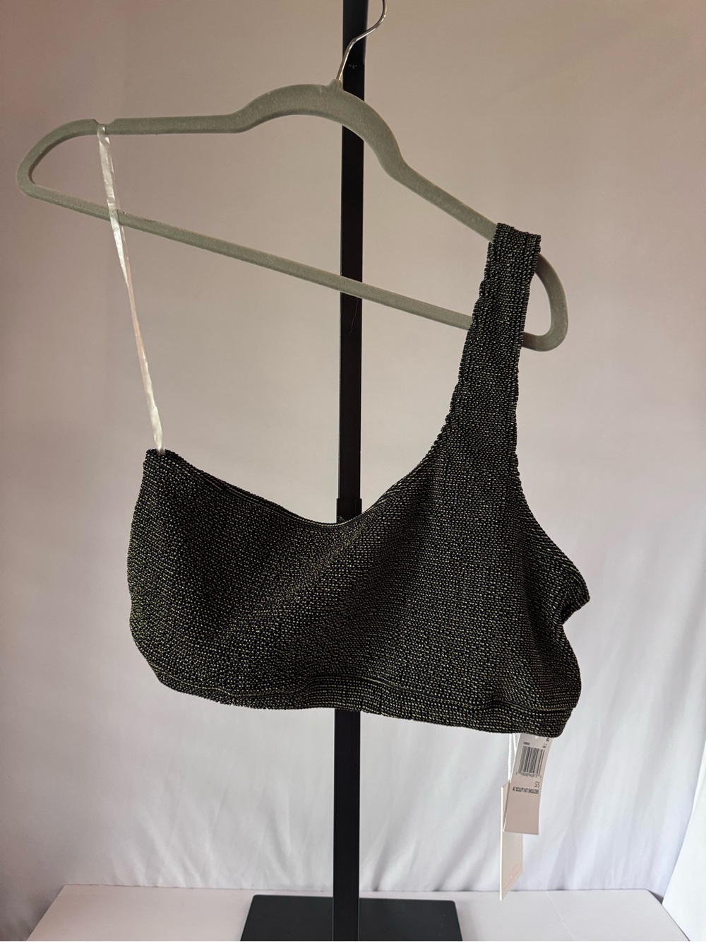 One-Shoulder Bikini Top size 5/6 or 2XL